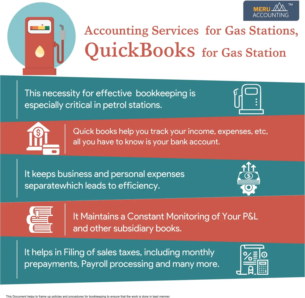 Bookkeeping and Accounting Services for Gas Stations